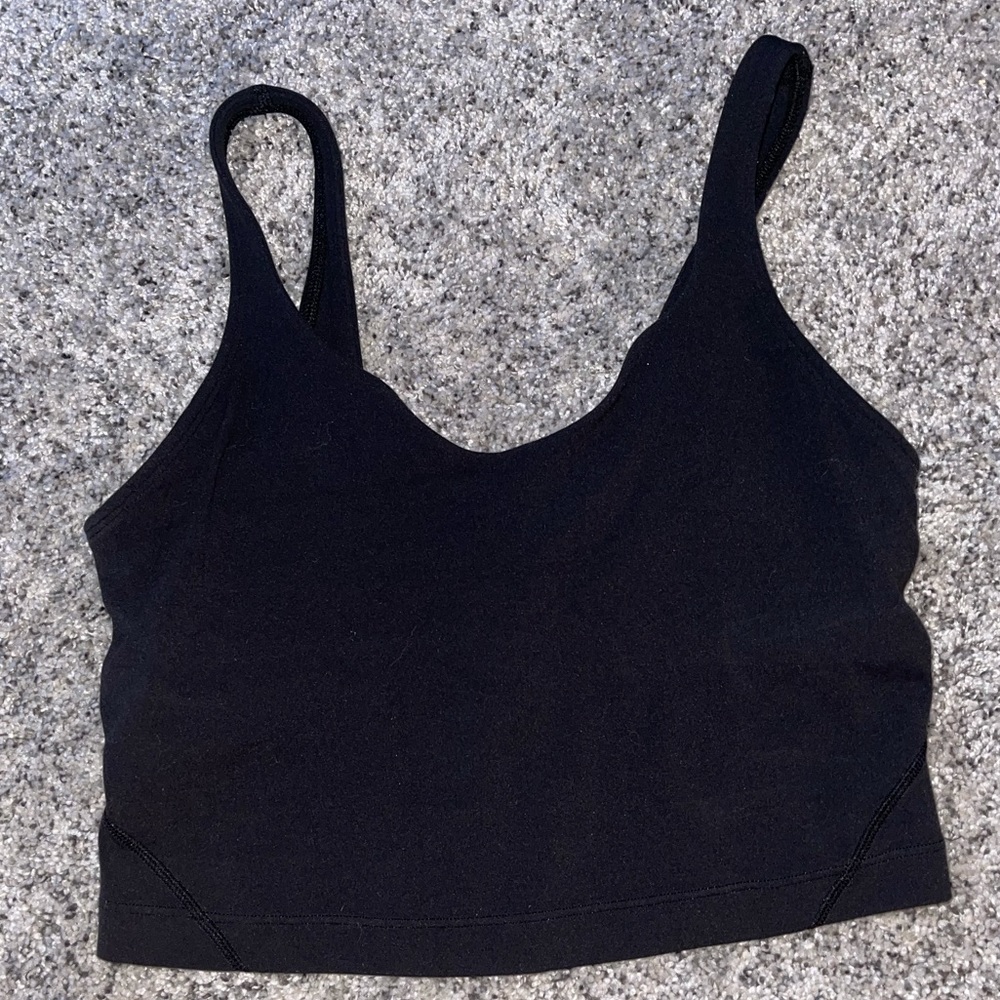 lulu lemon align crop top